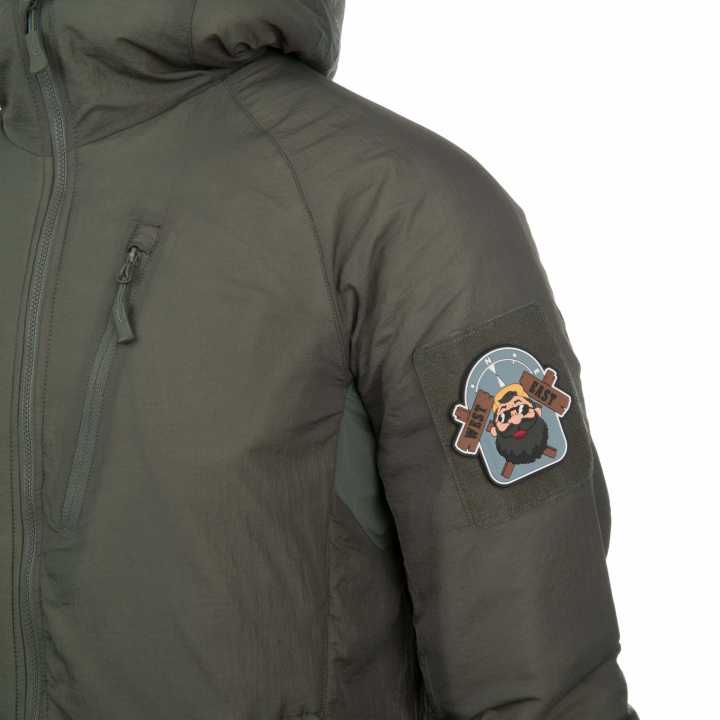Wolfhound Jacket Kapuze Climashield APEX 67G Jacke pencott wildwood