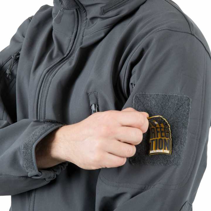 Jacke Gunfighter - Shark Skin Windblocker grau