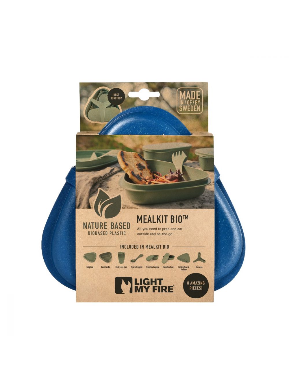 MealKit BIO 8pcs rustyorange