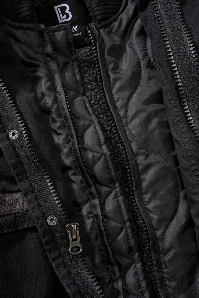 Kids M65 Giant Jacket black