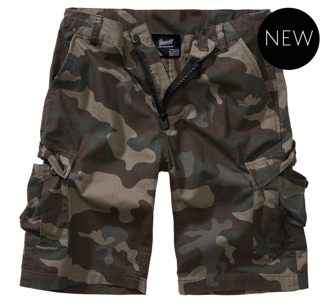 Kids BDU Ripstop Shorts darkcamo