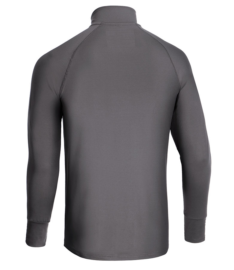 T.O.R.D. Long Sleeve Zip Shirt wolf grey