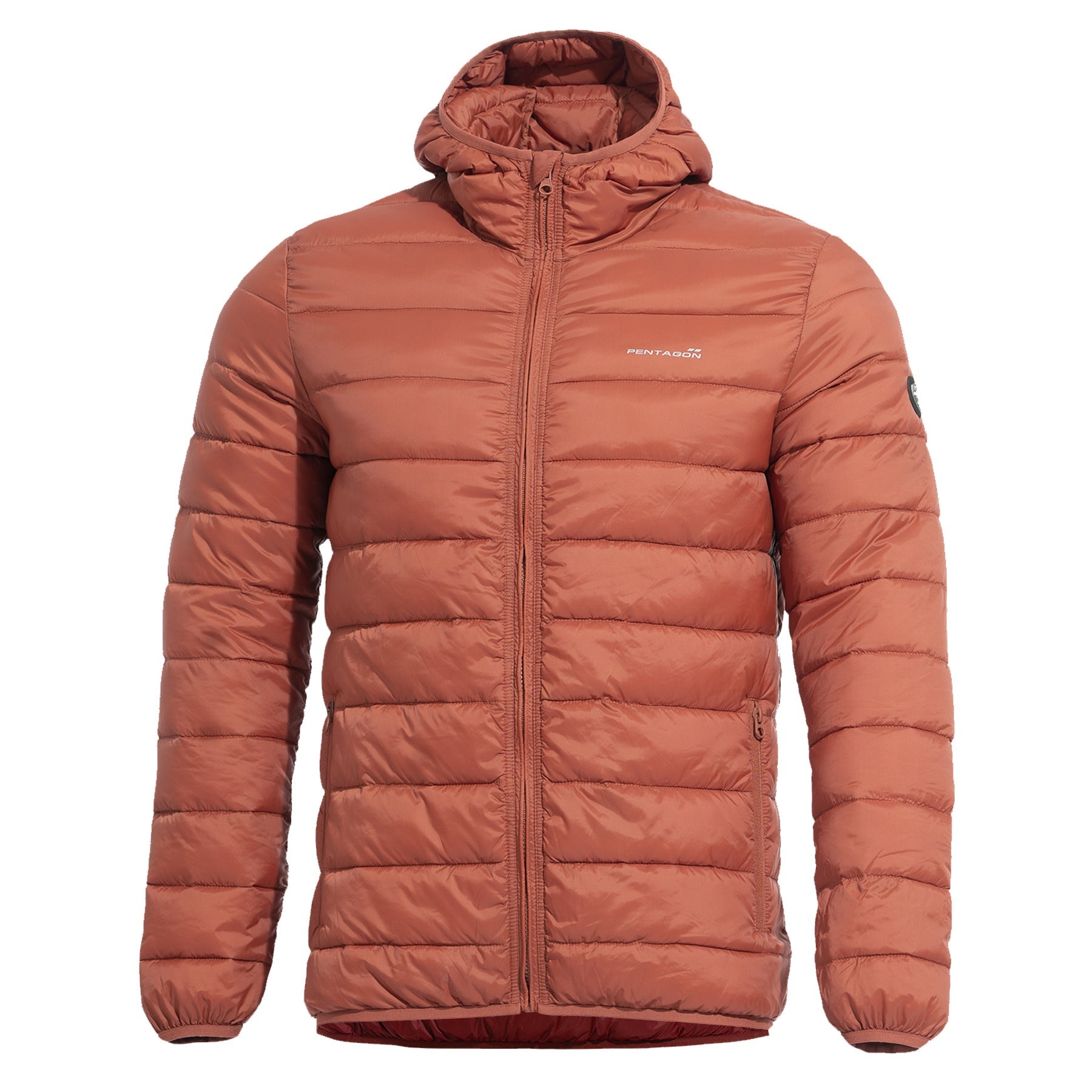 Aurora Hood Jacket Maroon Red