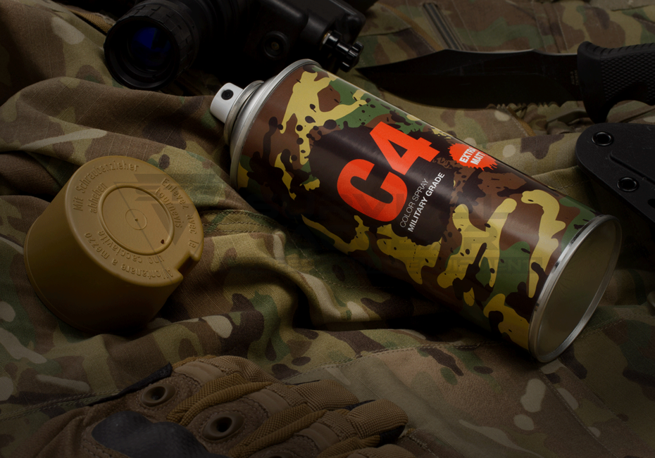 C4 Mil Grade Color Spray RAL 8000