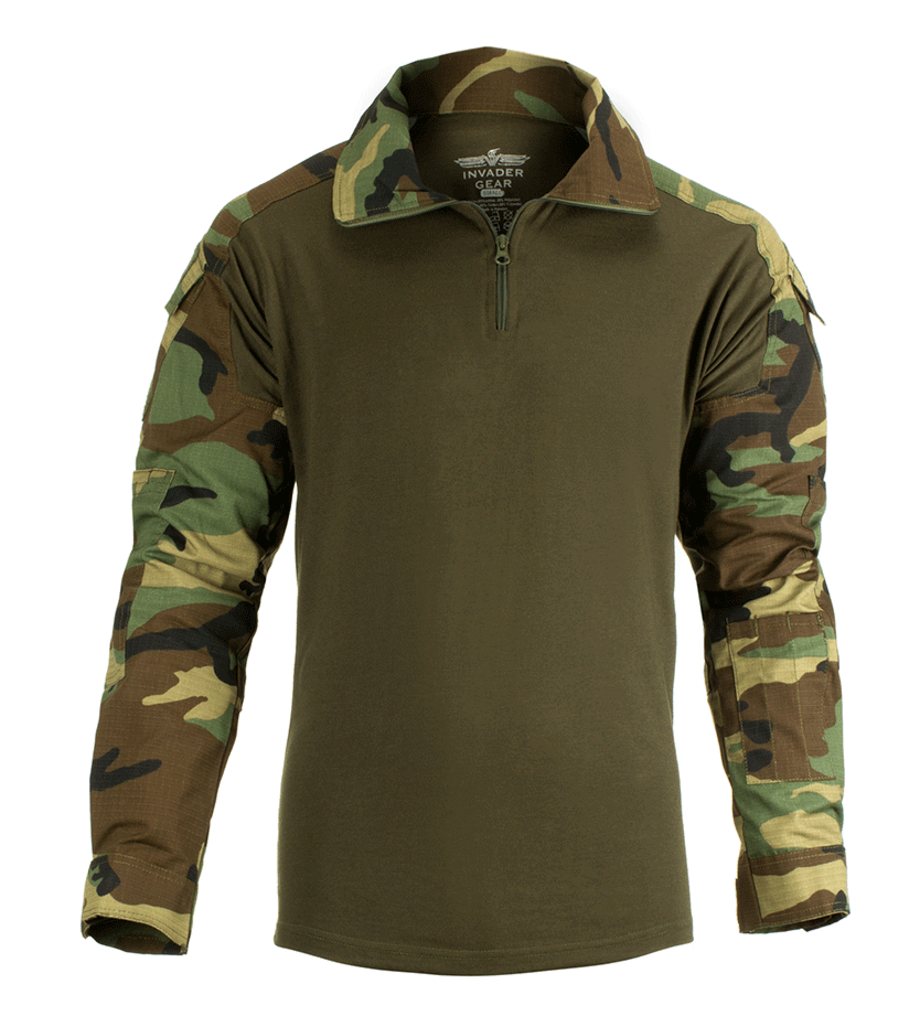 Combat Shirt Woodland
