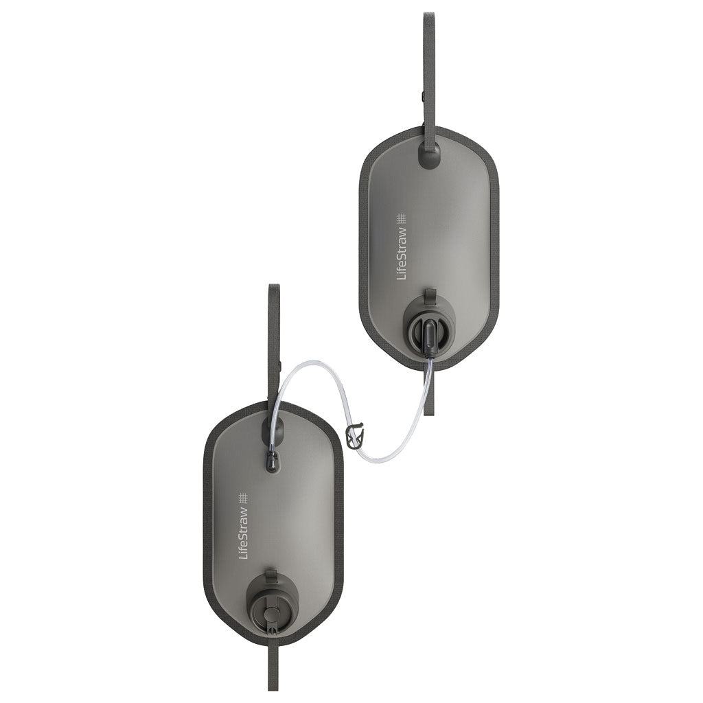 Gravity Bag 8L+8L Wasserfilter mountain grey