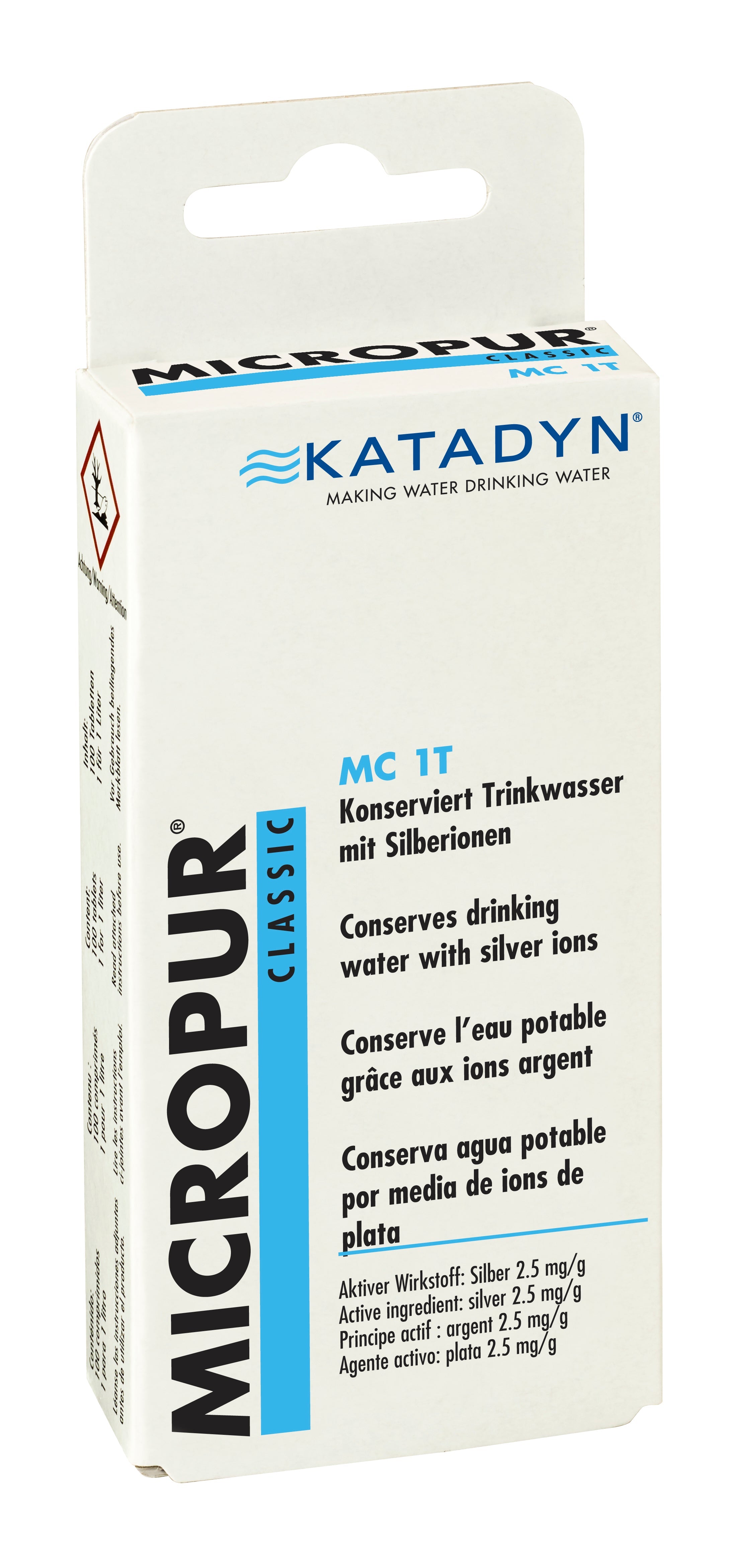 Micropur Classic MC 1T 4 x 25 Wasserkonservierung Trinkwaser