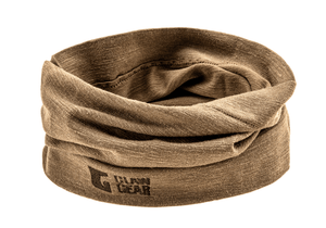Merino Seamless Neck Gaiter stonegrey olive