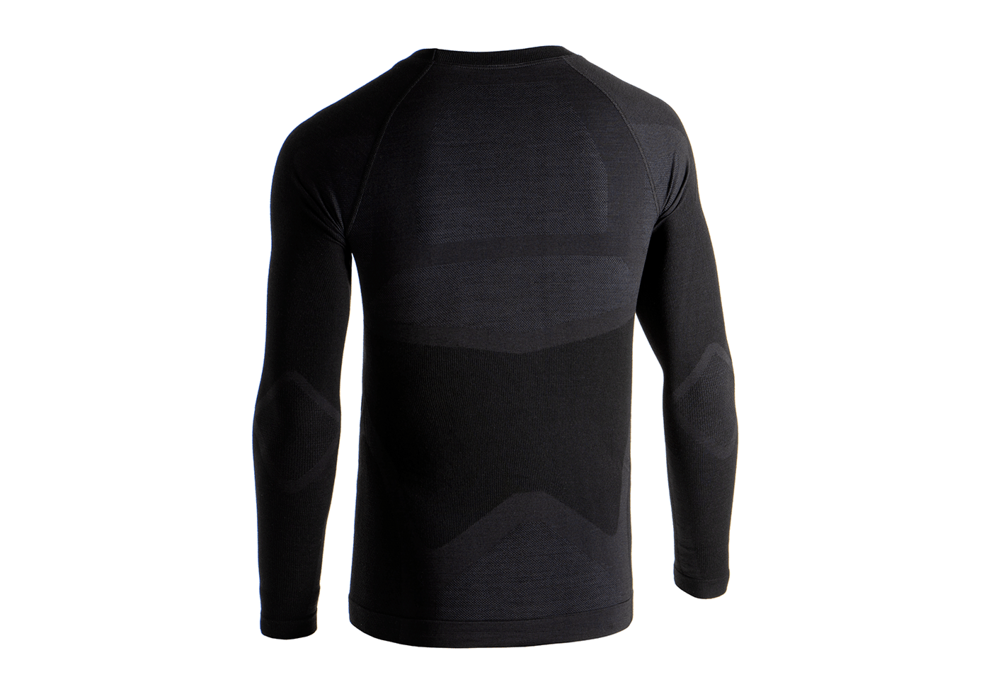 Merino Seamless Shirt LS schwarz