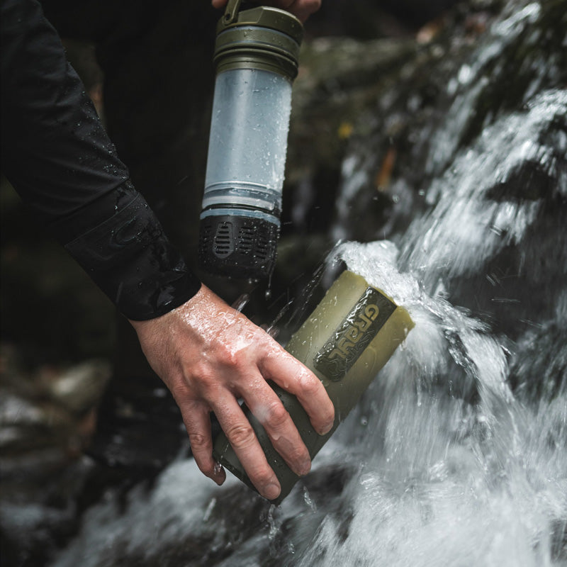 GEOPRESS Wasserfilter Olive Drab