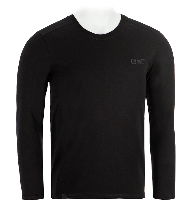 Basic Tee LS schwarz