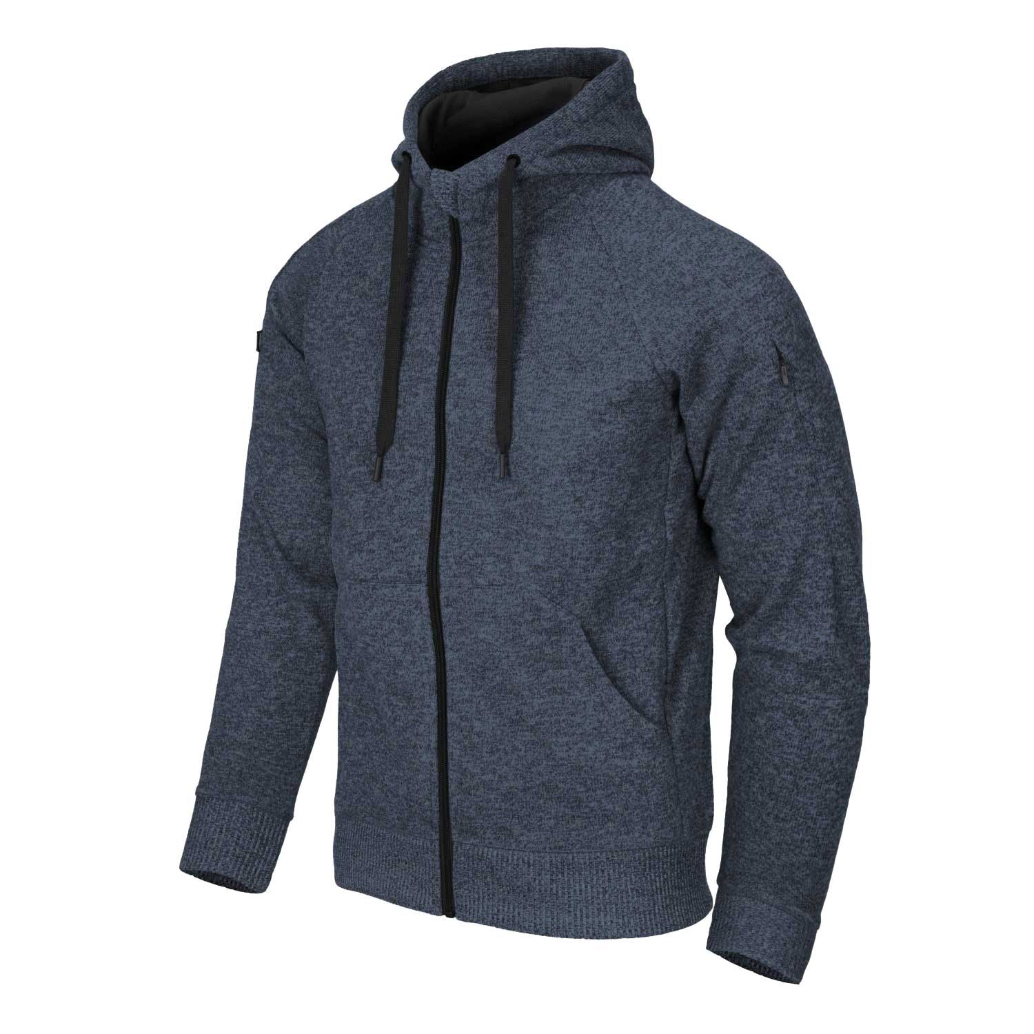 Covert Tactical Hoodie (FullZip) - Melange Blue