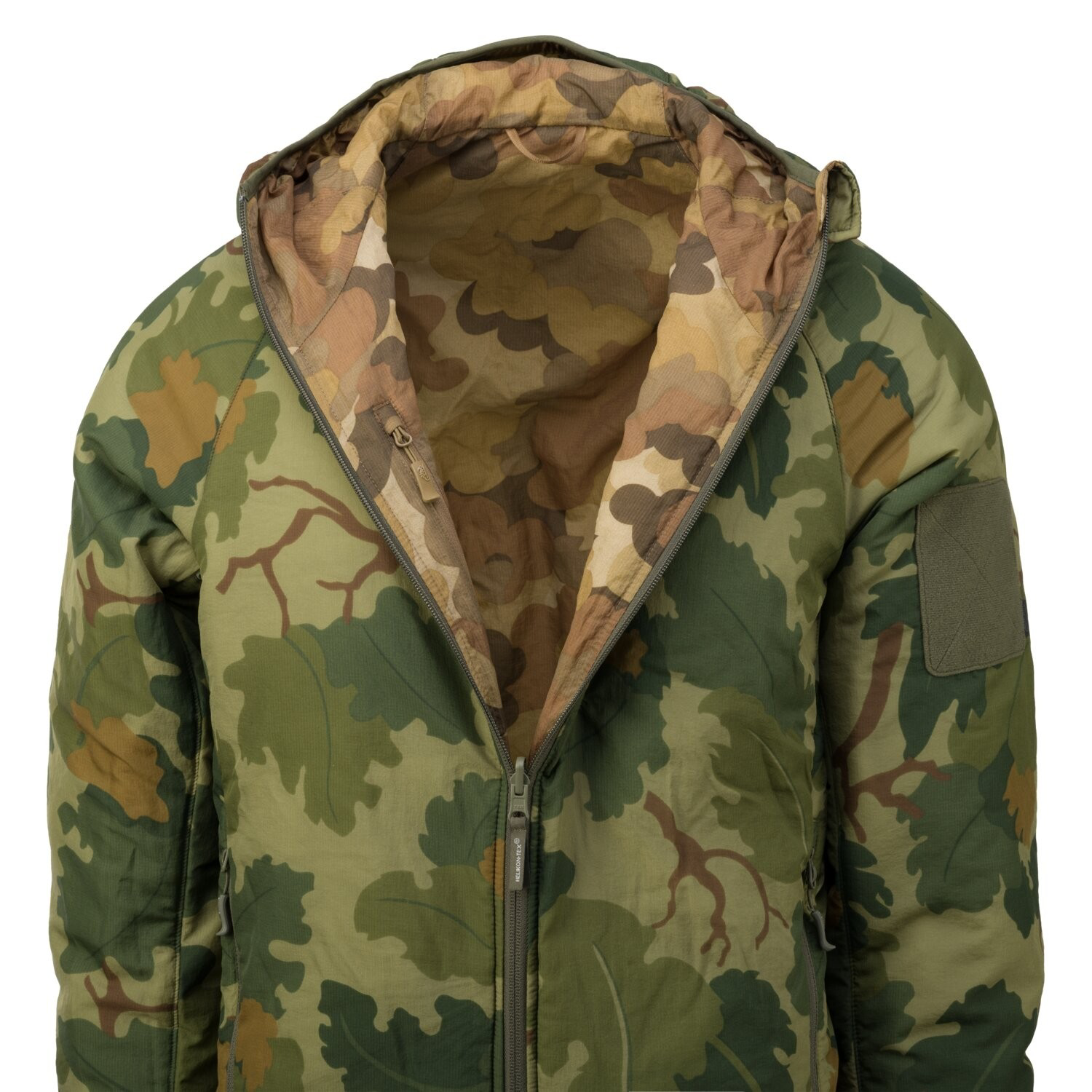 Reversible Wolfhound Hoodie Jacket - desert night camo/US desert