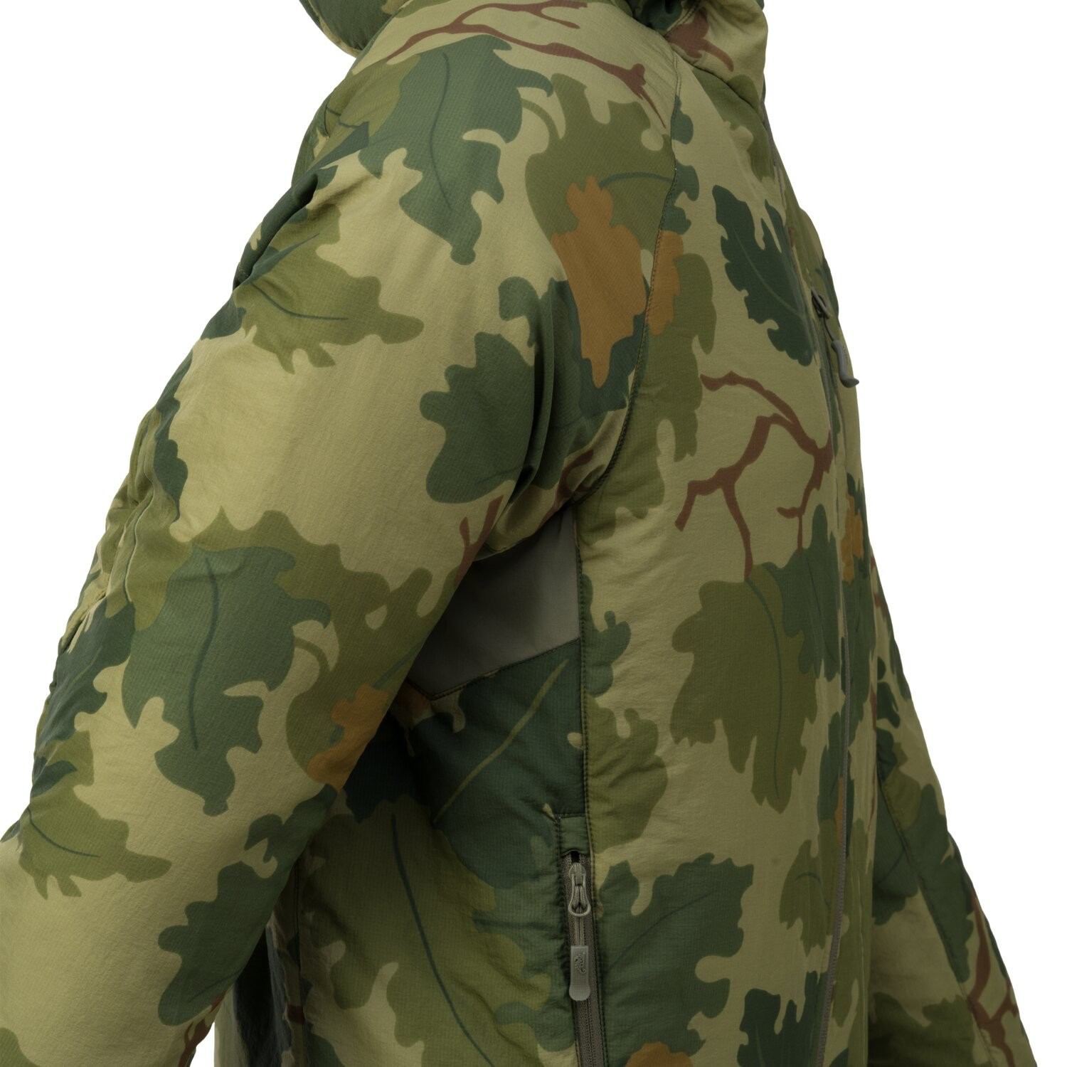 Reversible Wolfhound Hoodie Jacket - Mitchell camo leaf/Mitchell camo clouds