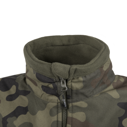 Infantry Jacket Fleece olive green / pl woodland
