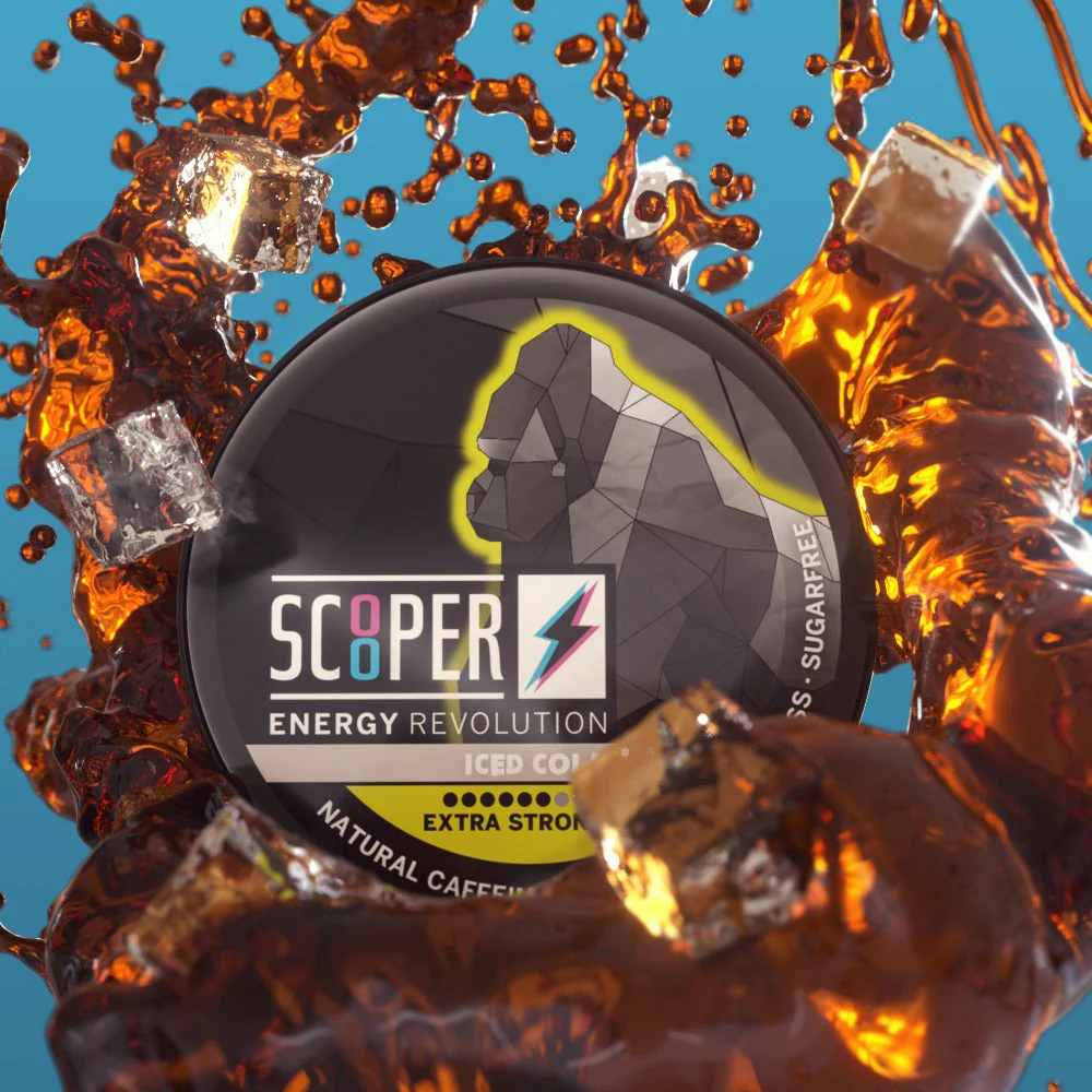 Nikotinfreier Koffein Snus Energy Iced Cola 1x Dose