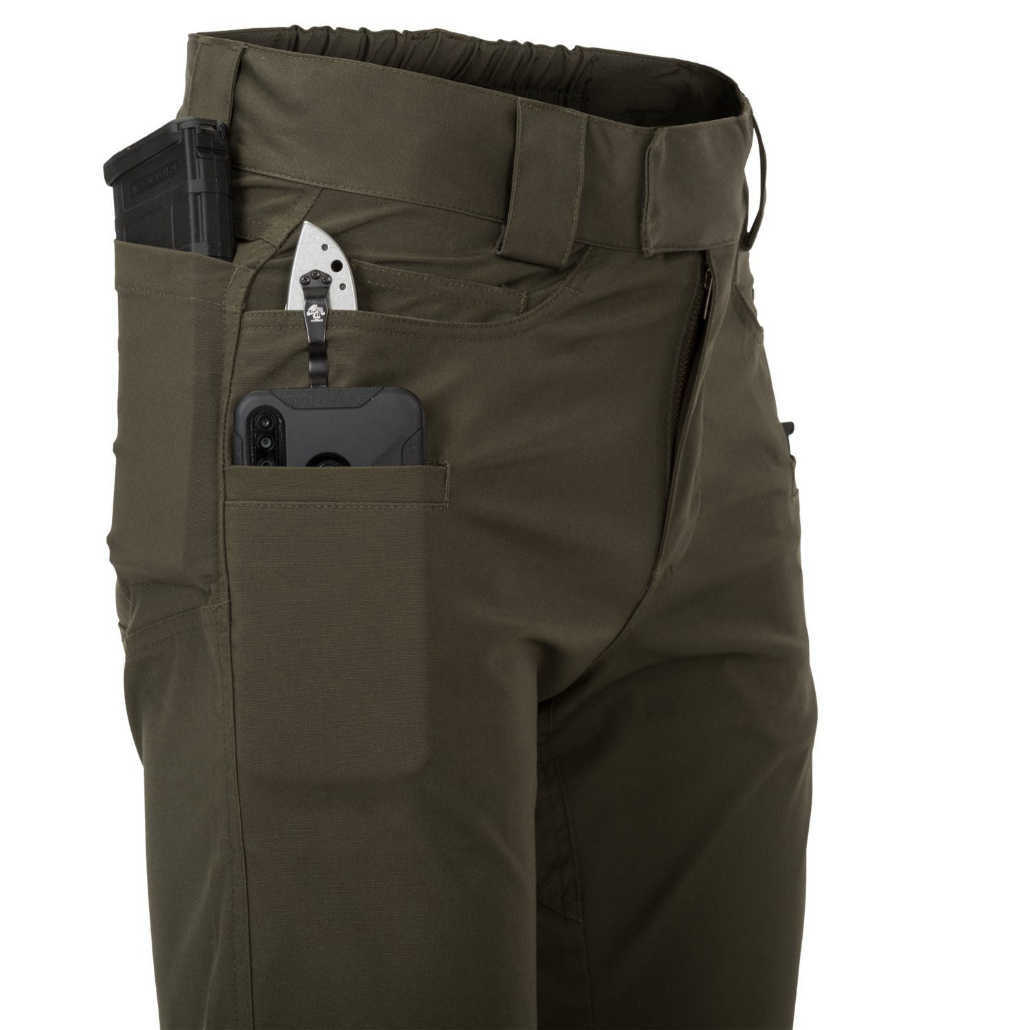 Greyman Tactical Shorts - DuraCanvas - taiga green