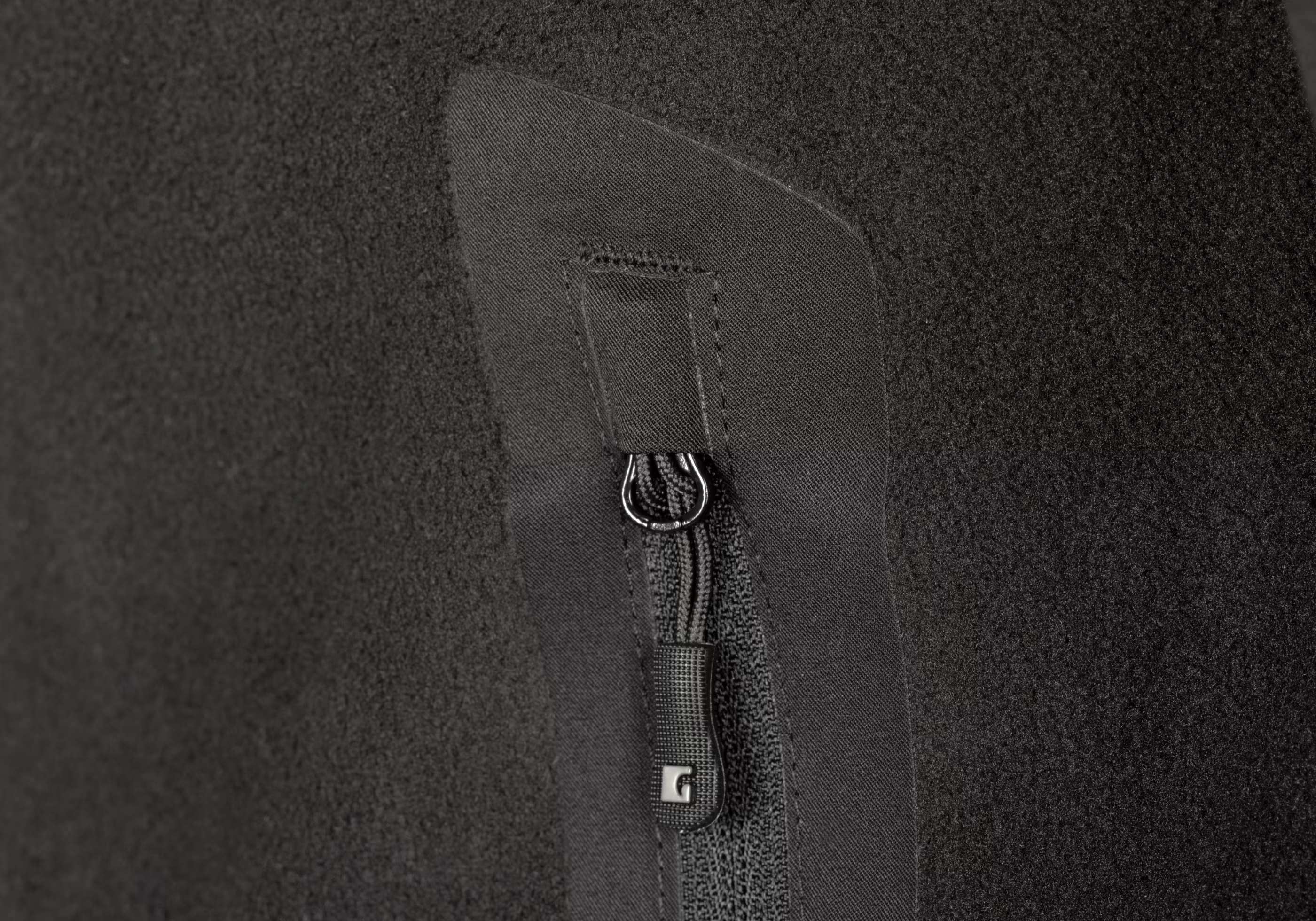 Fleece Jacke Aviceda Hoody MK.II schwarz