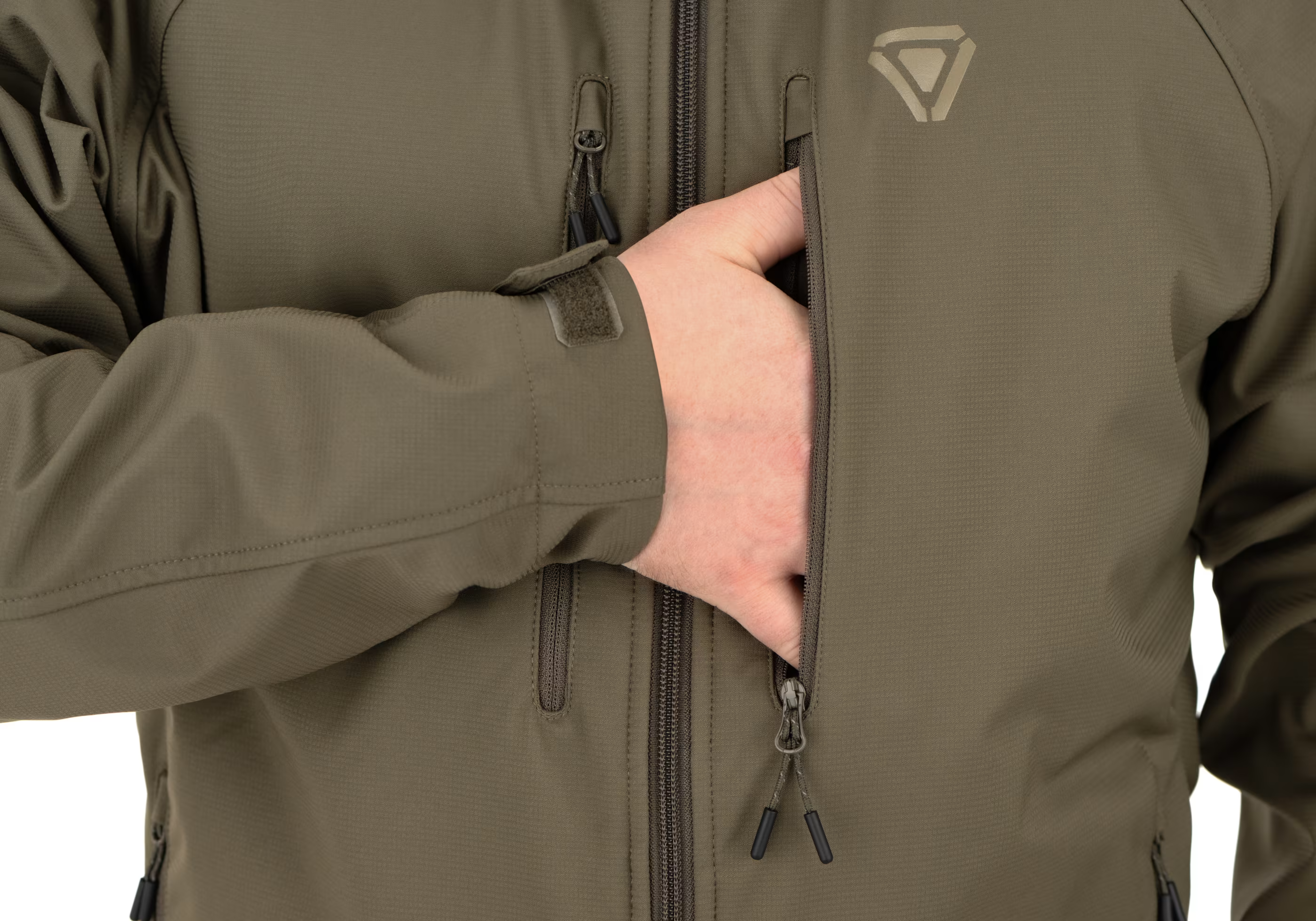 ED Softshell Jacke Stonegrey Olive