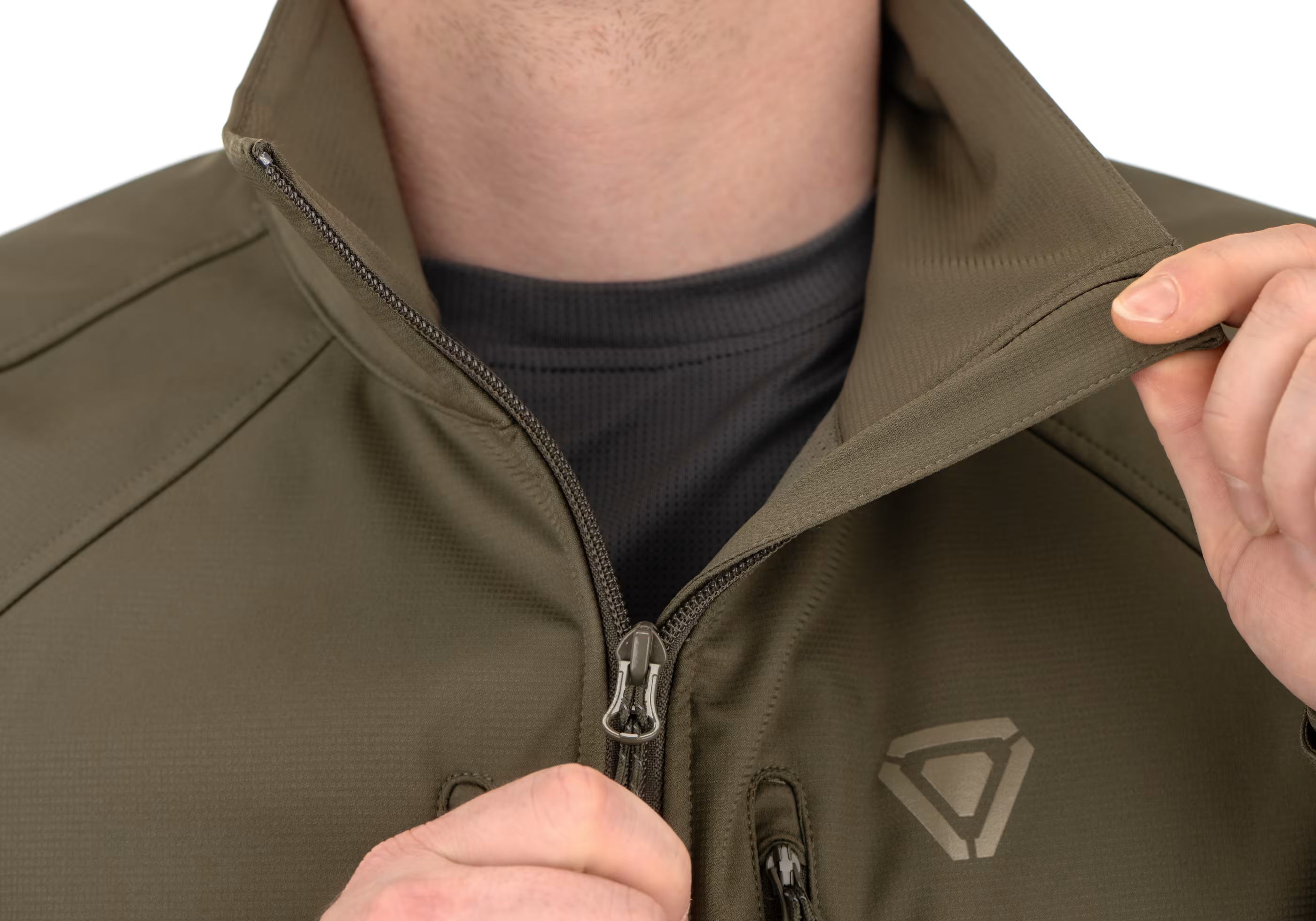 ED Softshell Jacke Stonegrey Olive