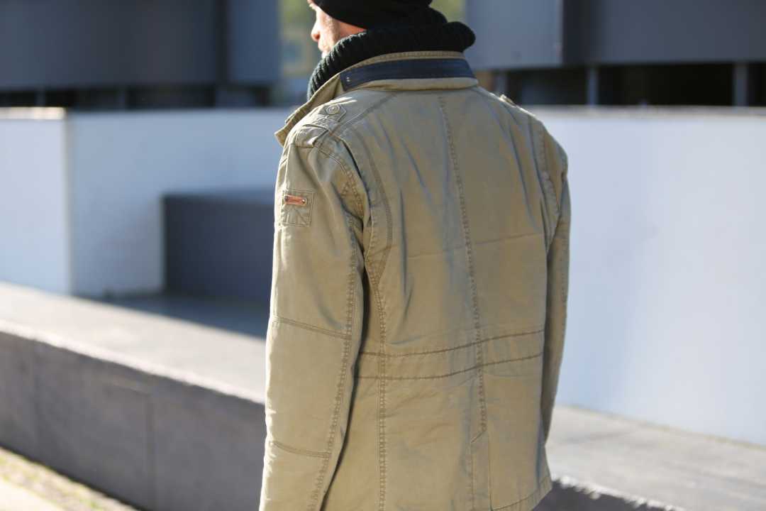 Jacke Britannia schwarz