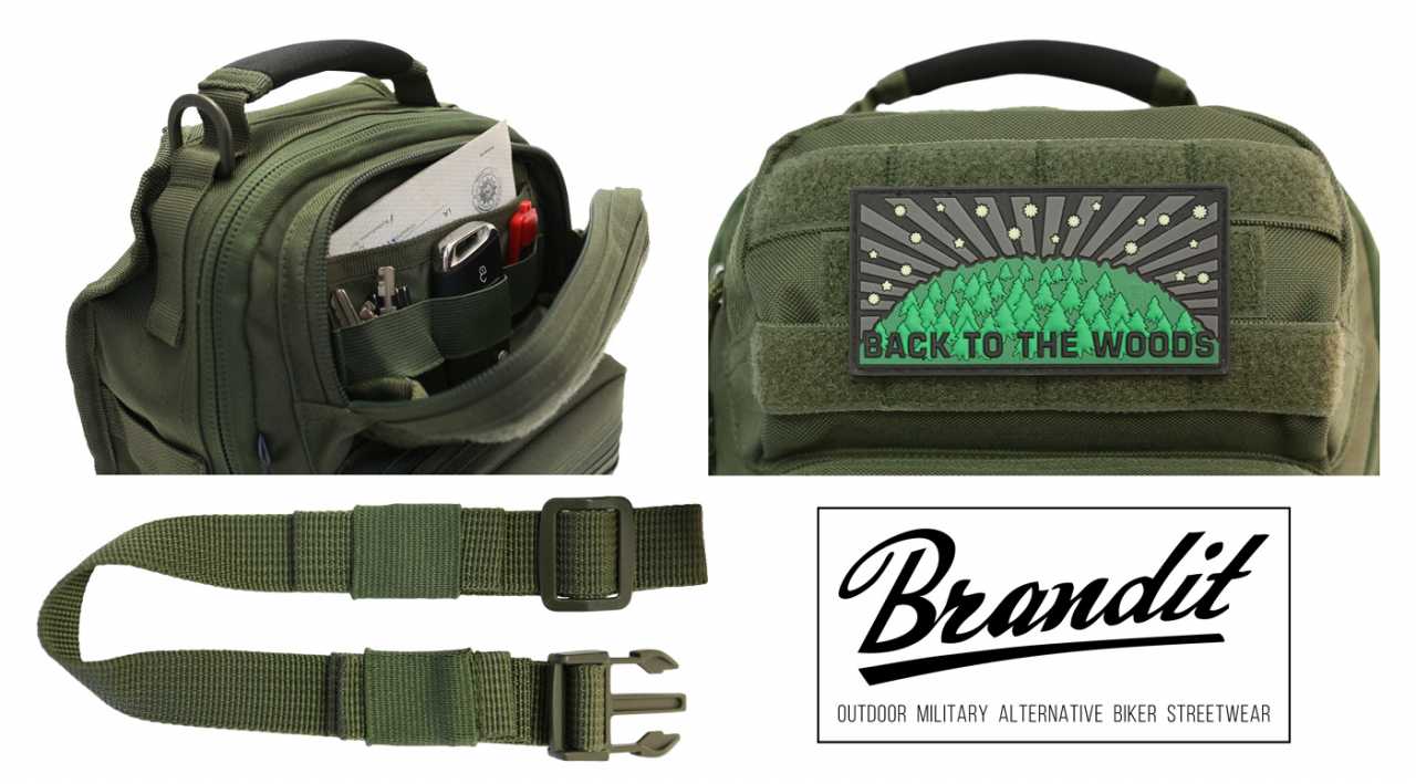 Umhängetasche US Cooper EDC Sling camo dark