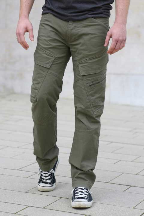 Hose Adven Slim Fit camo dark