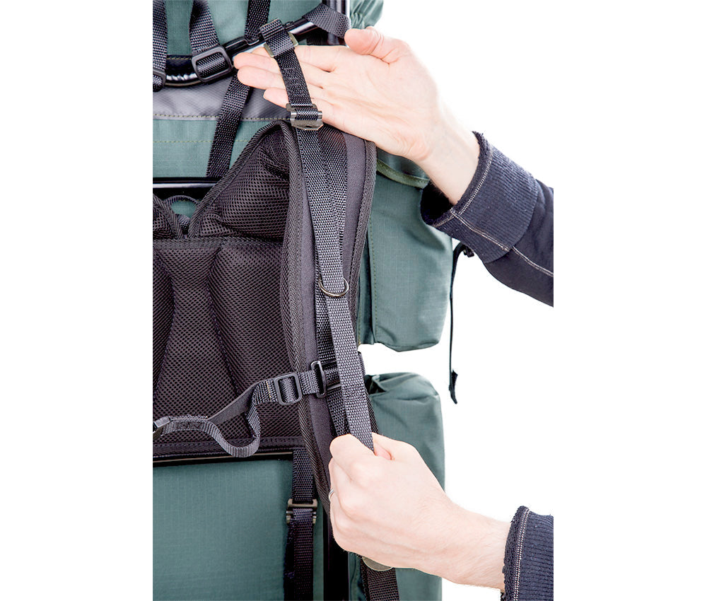 Rucksack 50, 90 l Mehrtagesrucksack, oliv-grün