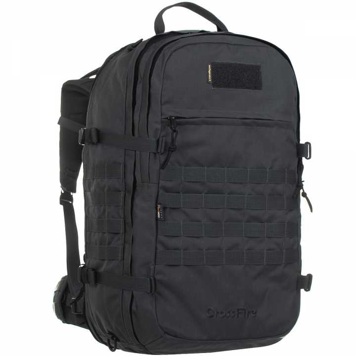 Crossfire 45-65l Rucksack schwarz