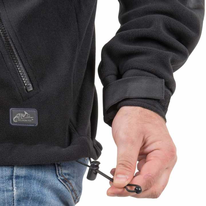 Classic Army Fleece Jacke schwarz
