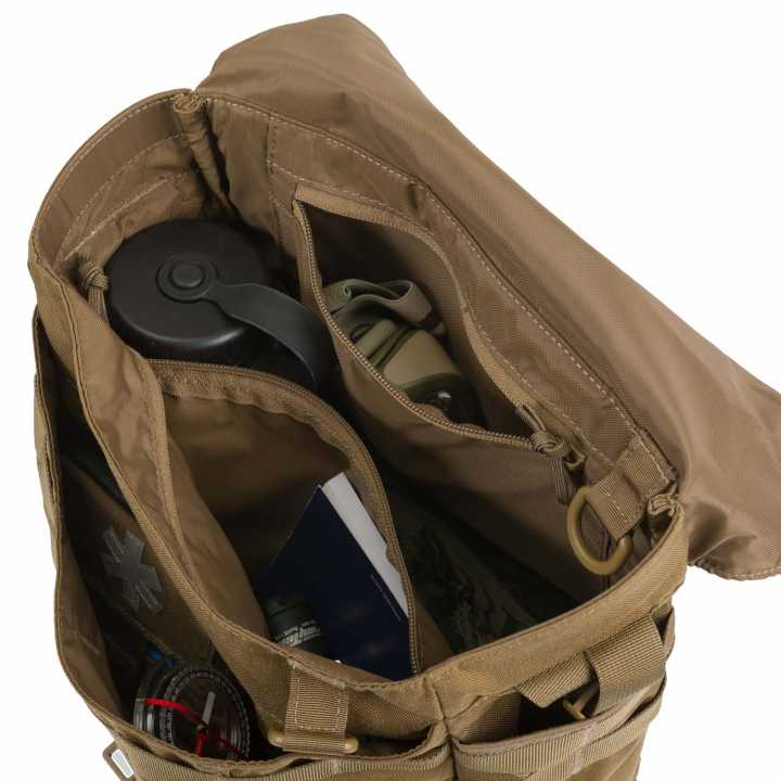 Bushcraft Haversack Tasche Cordura oliv / schwarz