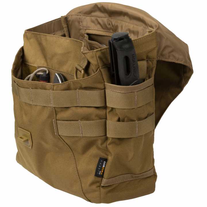 Bushcraft Haversack Tasche Cordura schwarz