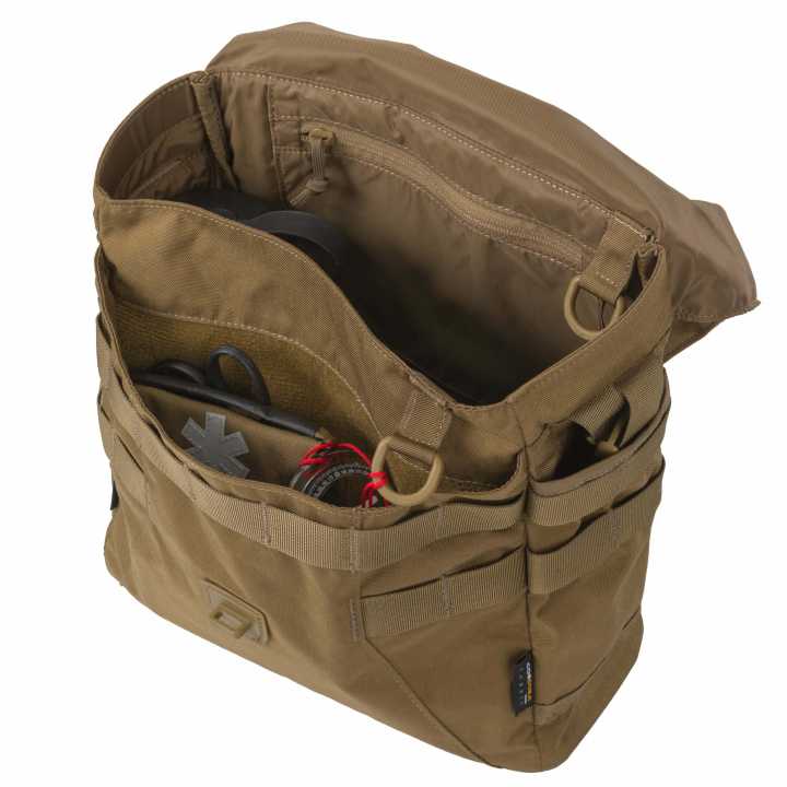 Bushcraft Haversack Tasche Cordura earth braun / clay