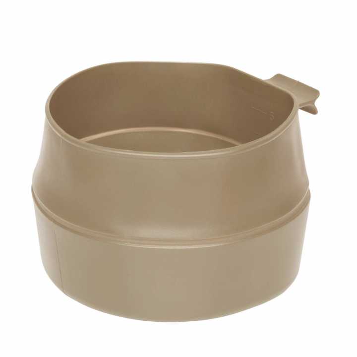 Faltbecher groß khaki