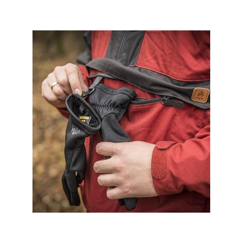 Trekker Outback Handschuhe schwarz