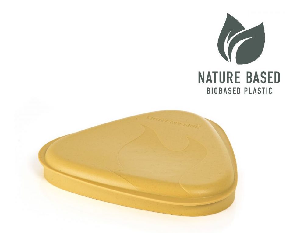 Flache Box yellow