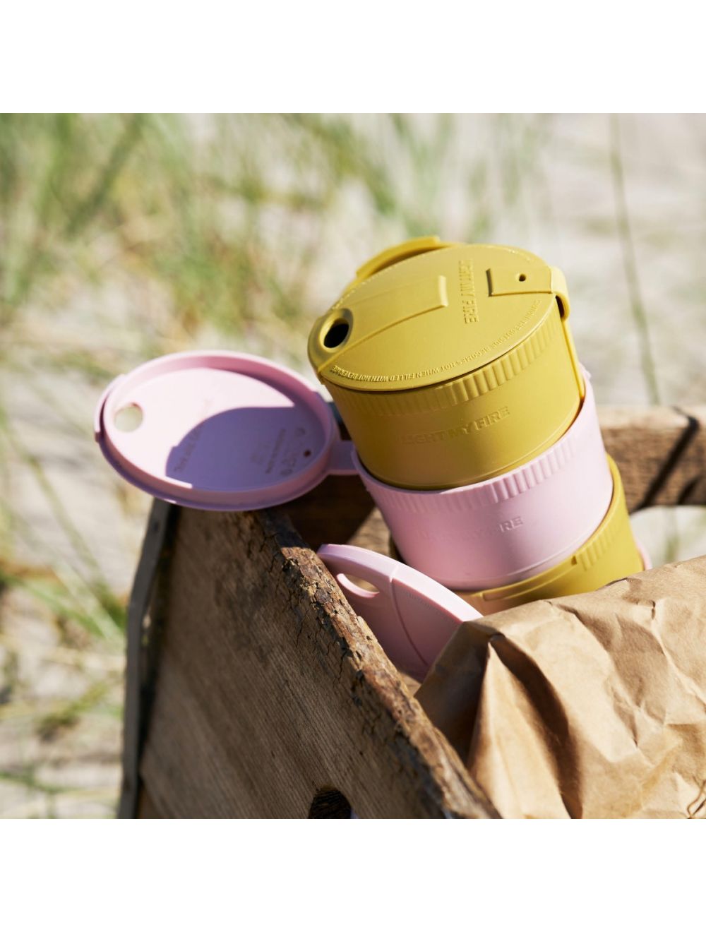 Faltbecher yellow