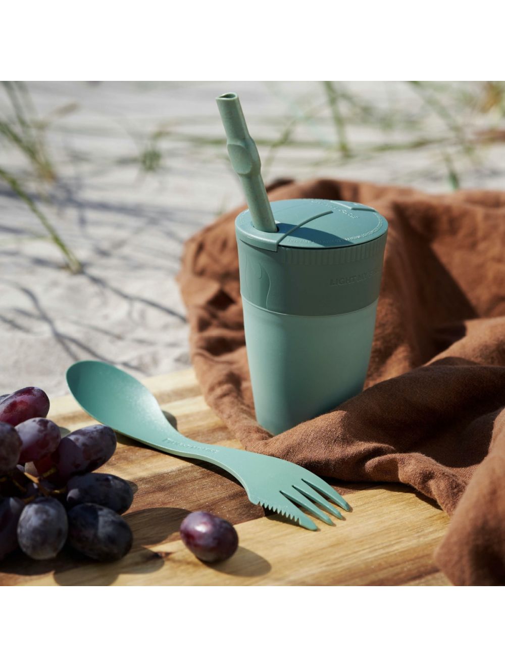 Spork mittel green
