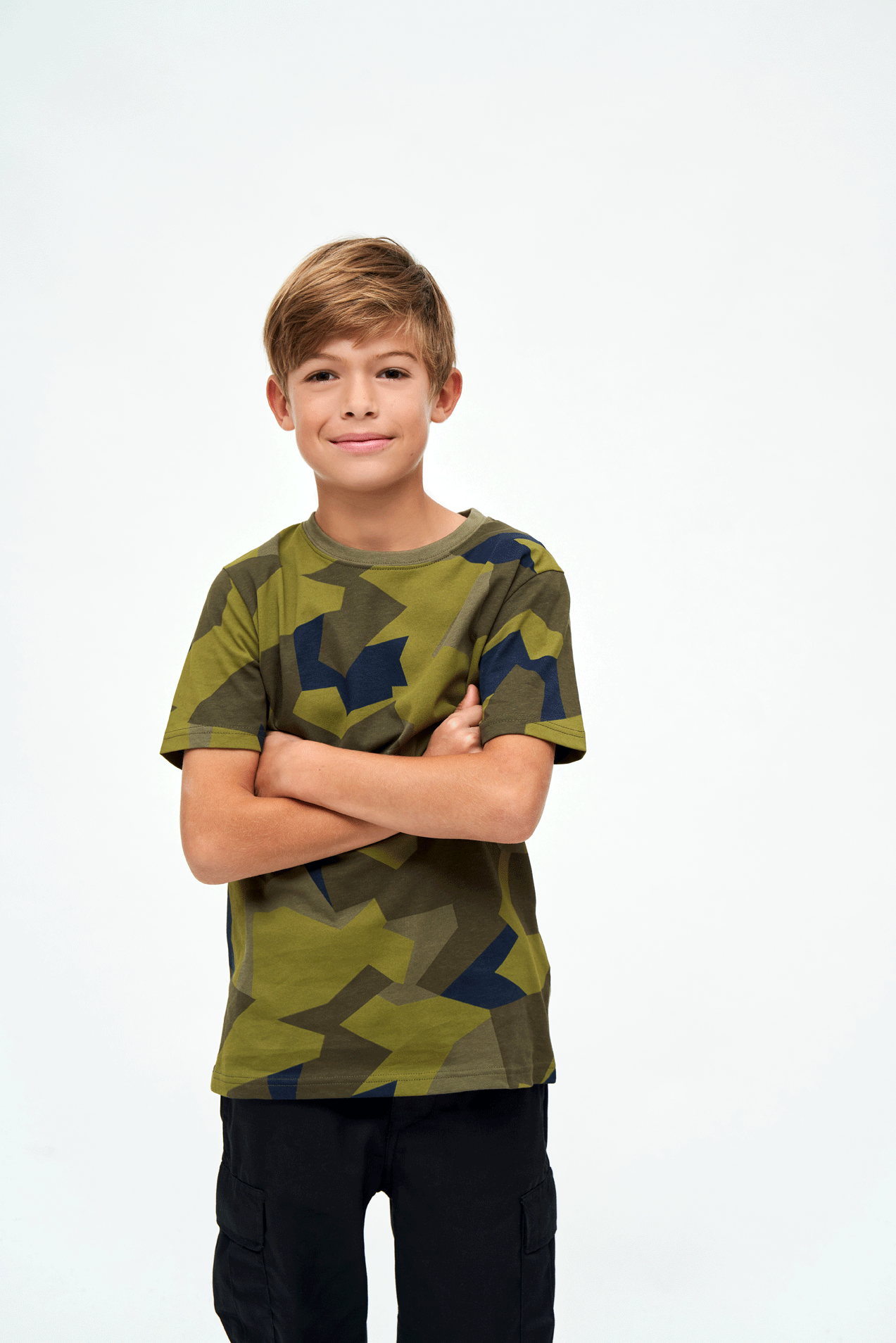 Kids T-Shirt swedishcamo