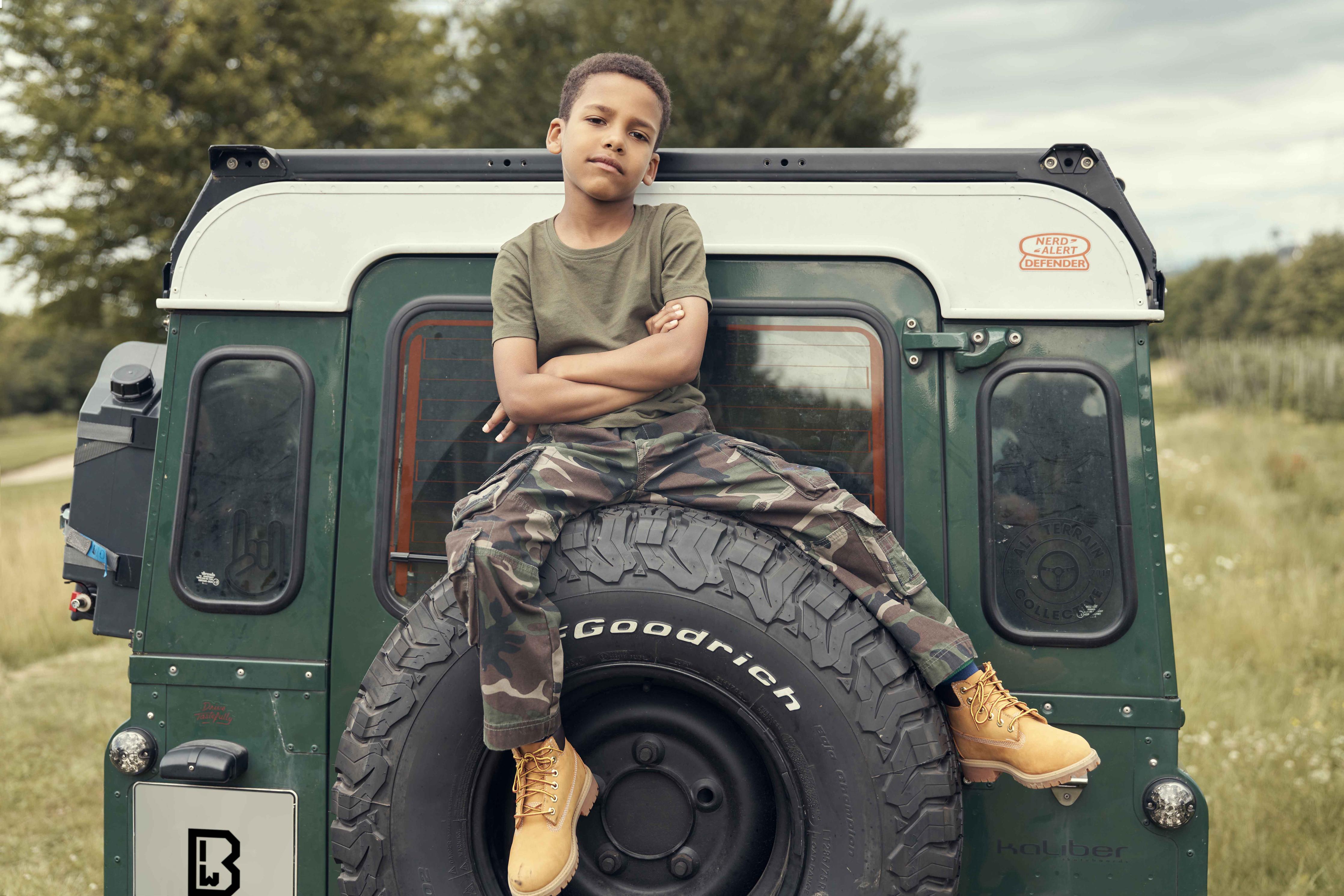 Kids Pure Hose woodland
