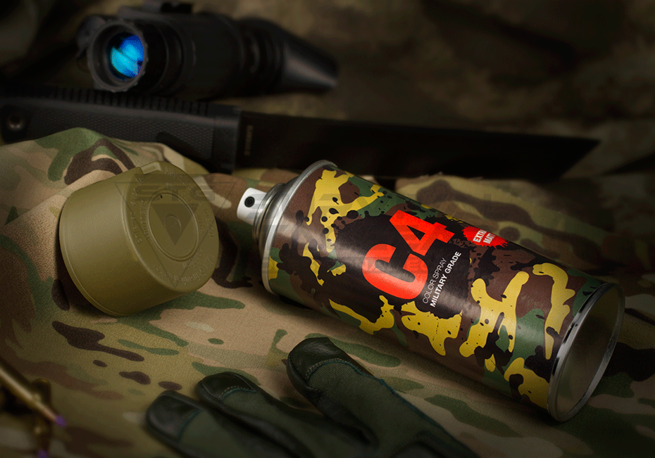 C4 Mil Grade Color Spray RAL 6040