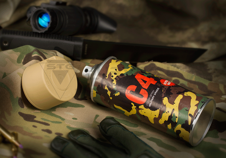 C4 Mil Grade Color Spray RAL 1040