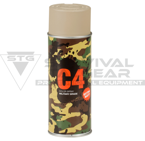 C4 Mil Grade Color Spray RAL 1019