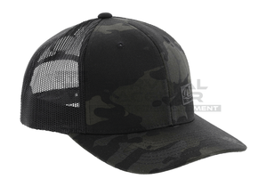 United We Workk Snapback Hat multicam black