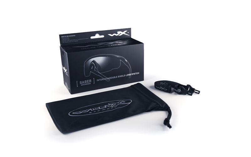 WX SABER ADVANCED Klar/Matt Schwarz