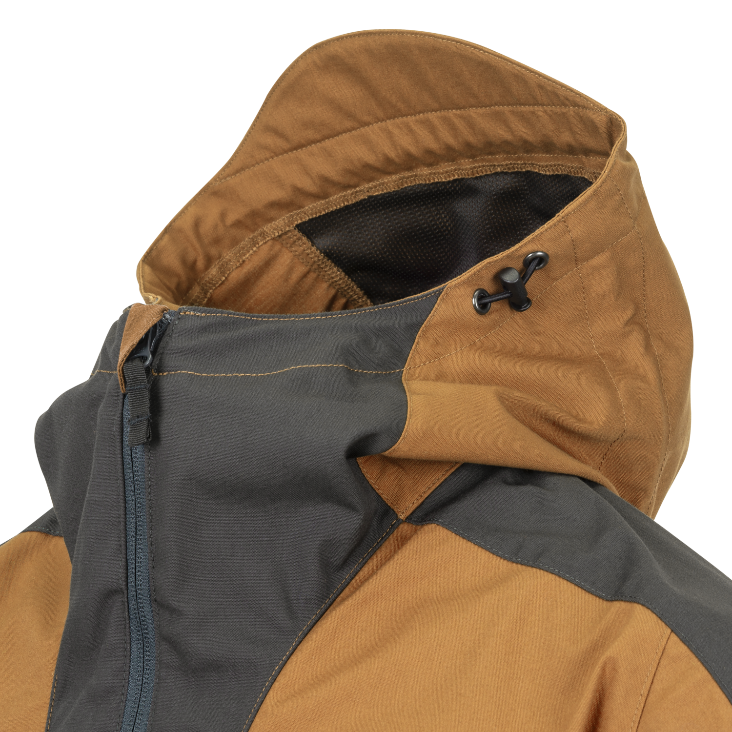 WOODSMAN Anorak Jacke - Earth Brown / Black