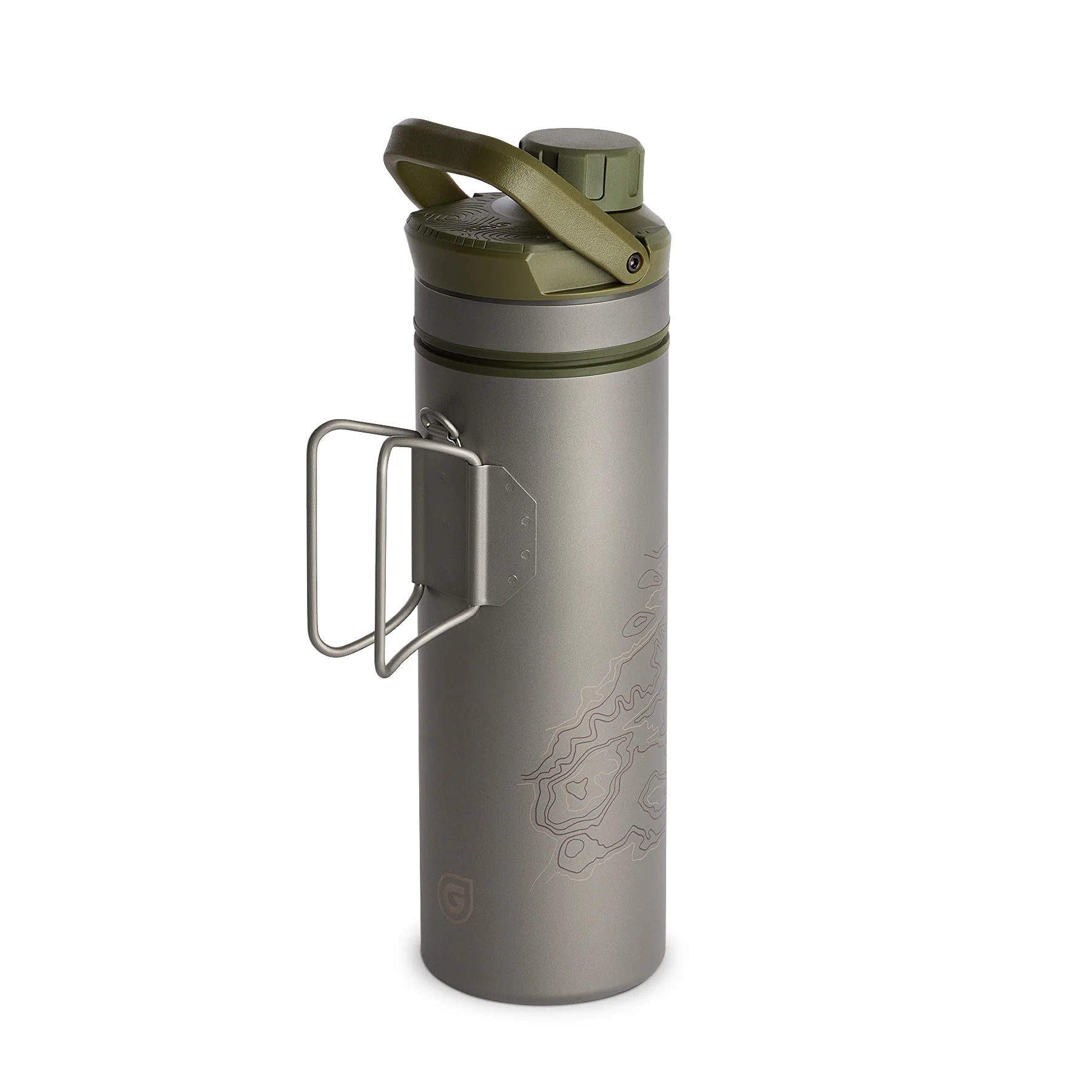 UltraPress 500ml Wasserfilter Titan olive drab