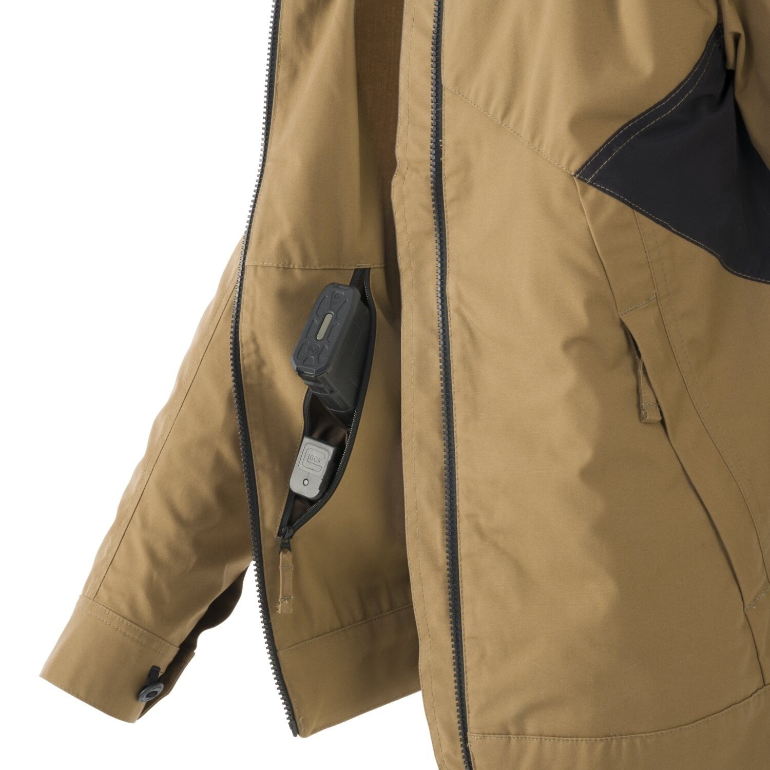 Greyman Jacke earth brown/schwarz