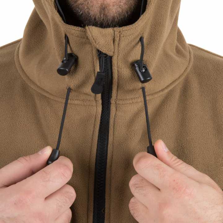 Fleecejacke Patriot grau - Double Fleece