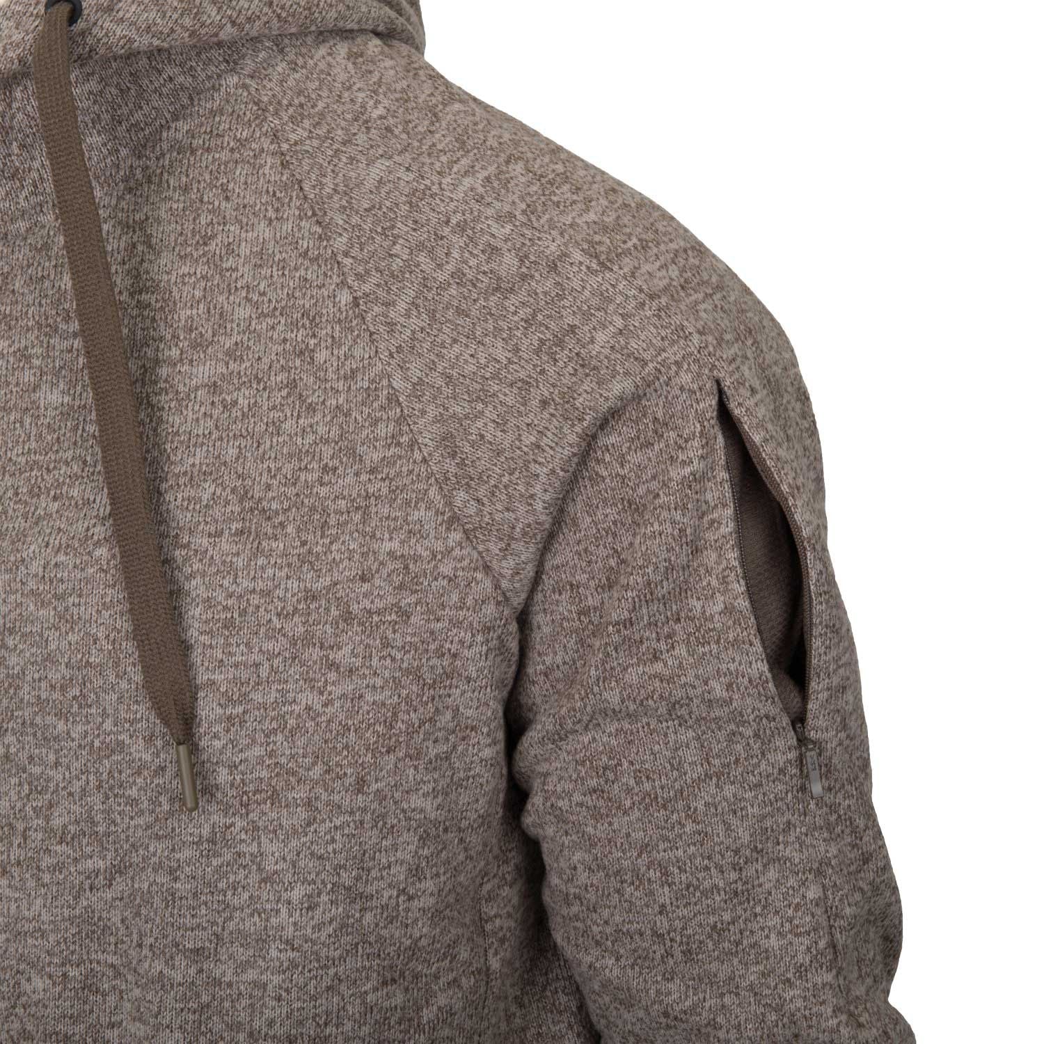 Covert Tactical Hoodie (FullZip) - Melange Light Tan